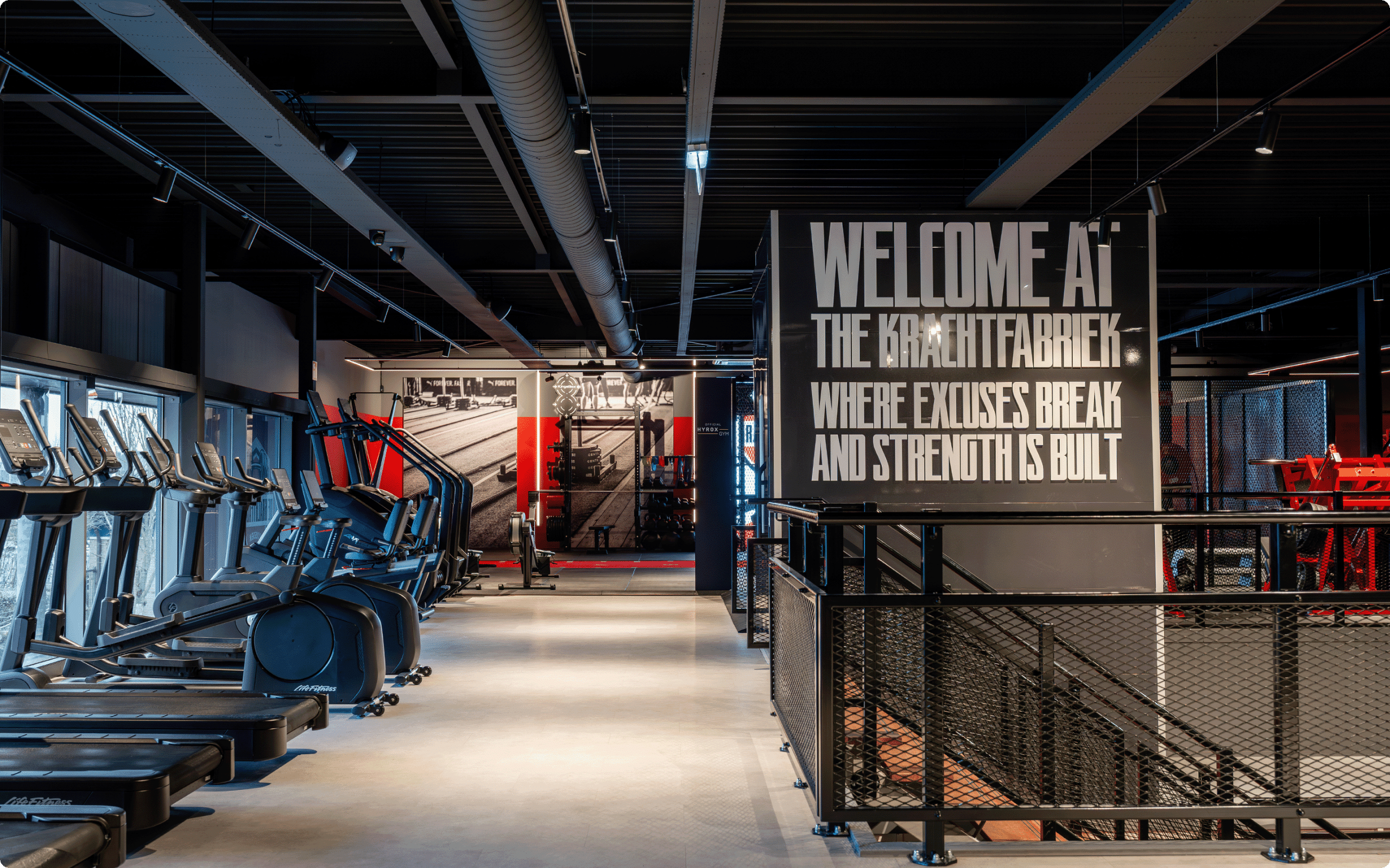Gyminrichting - We Build Gyms - De Krachtfabriek