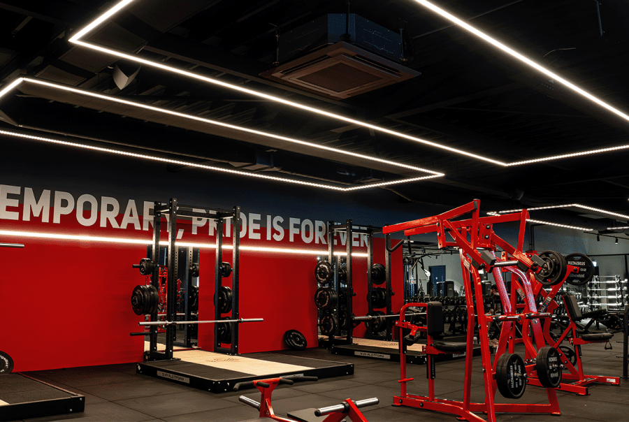 Geluidsinstallatie sportschool - We Build Gyms